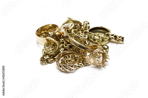 Photo: Old gold jewelry Old gold jewelry