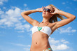 woman in bikini