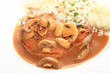Schweinekoteletts mit Champignonsauce