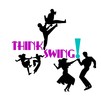 think swing dancers