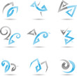 Swirly Abstract Line graphics