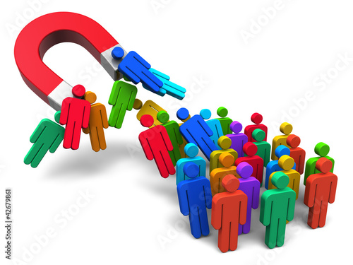 Illustration: Social engineering concept Social engineering concept