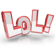 LOL Abbreviation Laugh Out Loud Funny Expression