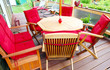 Gemütliche Terrasse