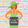 Vector: social media social media