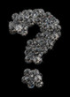 Photo: Question mark in diamonds Question mark in diamonds