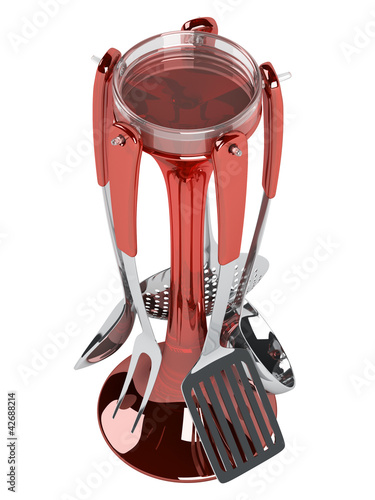 Illustration: Kitchenware set Kitchenware set