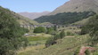 train crossing Glenfinnan Viaduct Scotland