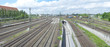 Train line crossing