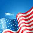 american flag vector