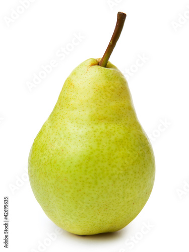 Foto: pears isolated on white background pears isolated on white background