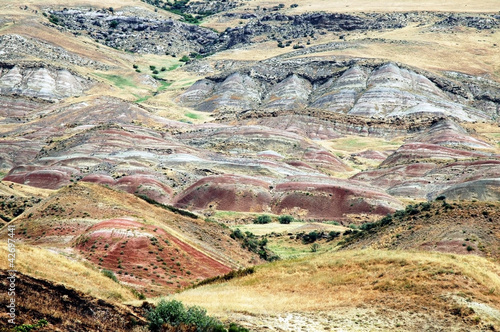 Foto: Red arid hills Red arid hills