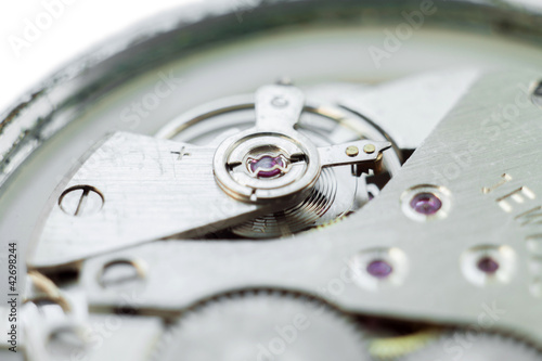 Foto: Clockwork, macro-shot. Clockwork, macro-shot.
