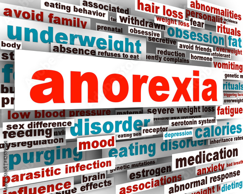Photo: Anorexia disorder design psychological trauma Anorexia disorder design psychological trauma