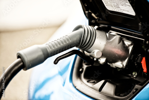 Foto: Ladestecker Elektroauto Ladestecker Elektroauto