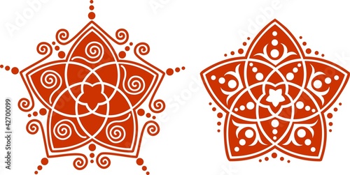 Vector: Venusblume - Blume der Liebe Venusblume - Blume der Liebe