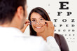 Photo: Woman wearing glasses Woman wearing glasses