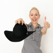 Foto: hübsches Cowgirl hübsches Cowgirl
