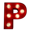 Glowing P