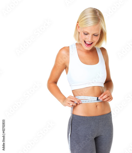 Foto: Healthy eating and exercising pays off! Healthy eating and exercising pays off!