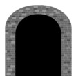 tunnel vector illustration
