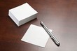 Pen and papers