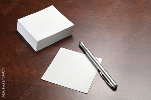 Photo: Pen and papers Pen and papers