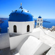 Santorin - Eglise à Firostefani