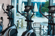 Treadmill in the gym