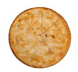 Freshly baked homemade apple pie