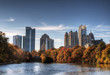 Atlanta From Piedmont Park