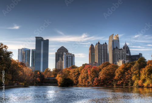 Photo: Atlanta From Piedmont Park Atlanta From Piedmont Park