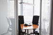 View of conference room from doorway