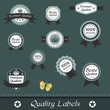 Retro Qualitäts Banner