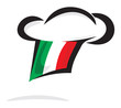 Vector: Italian chef hat Italian chef hat