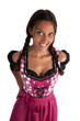 Wunderhübsche Frau im Dirndl / Bayerische Trachten