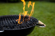Fire, Hot grilling