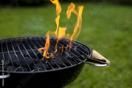 Photo: Fire, Hot grilling Fire, Hot grilling
