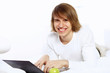 Young man with notebook