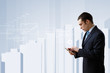 Businessman making presentation