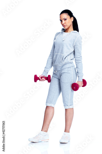 Foto: Fitness woman. Fitness woman.