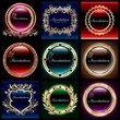 Vintage Gold frame set