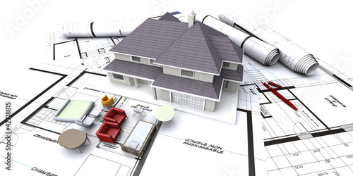 Illustration: Modern loft project Modern loft project