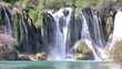 Waterfall landscape timelapse