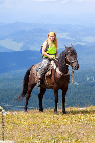 Photo: Horseback riding Horseback riding