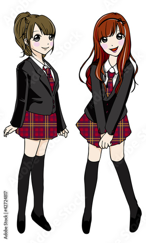 Vektor: 制服 女性 制服 女性