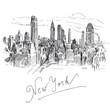 Vector: New York New York