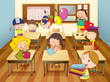 kids in classroom