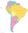 South America, Single States (Südamerika Einzelstaaten)