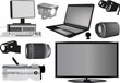 Vektor: set of photo and video studio equipment set of photo and video studio equipment